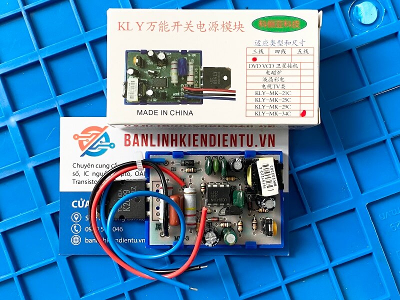 Mạch độ nguồn 3 dây KLY-MK-34C 200W