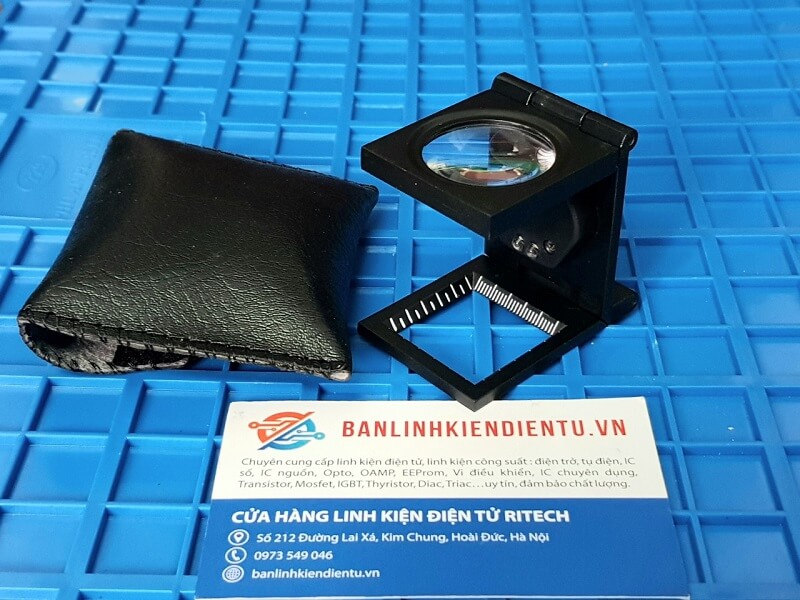 Alternative view of Kính lúp 9005B soi linh kiện có 2 led siêu sáng