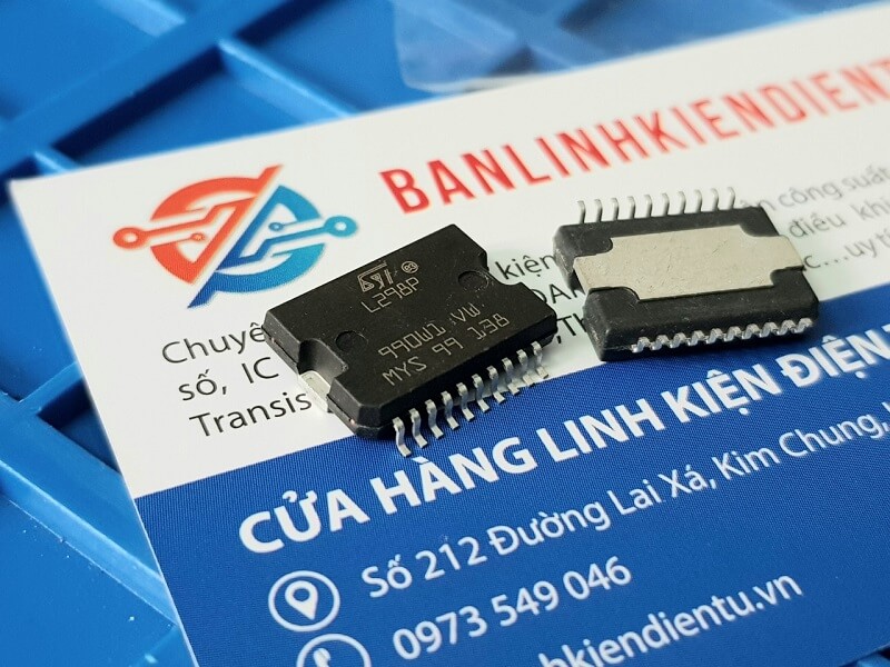 L298P IC điều khiển động cơ PowerSO20