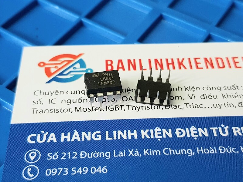 Alternative view of L6561 IC CHỨC NĂNG DIP-8