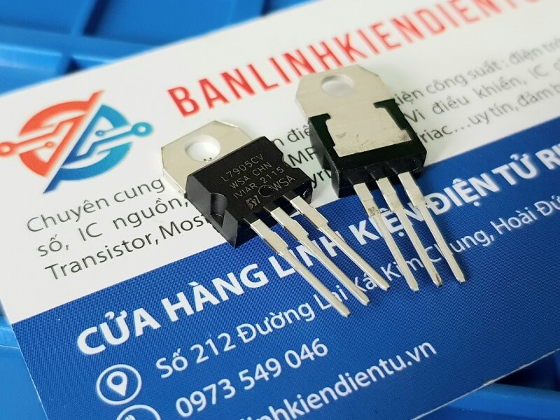 Alternative view of L7905CV, L7905, 7905 TO-220 IC nguồn ổn áp -5V