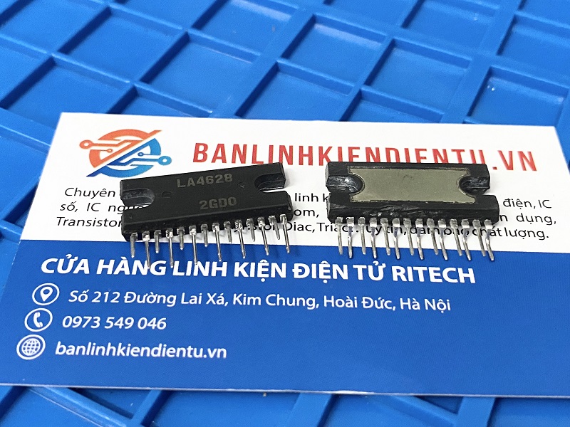 LA4628 IC Audio 2 kênh 20W SIP14HZ (tháo máy) - Ảnh 2