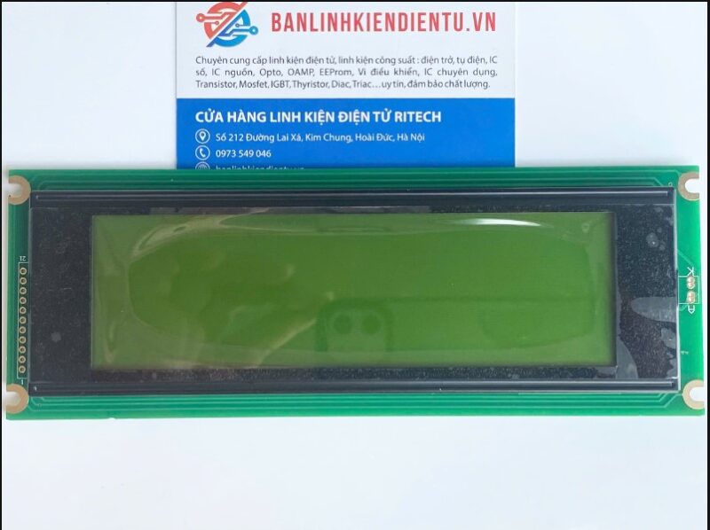 Màn hình đồ họa LCD 24064 5.2 inch nền xanh lá 240×64