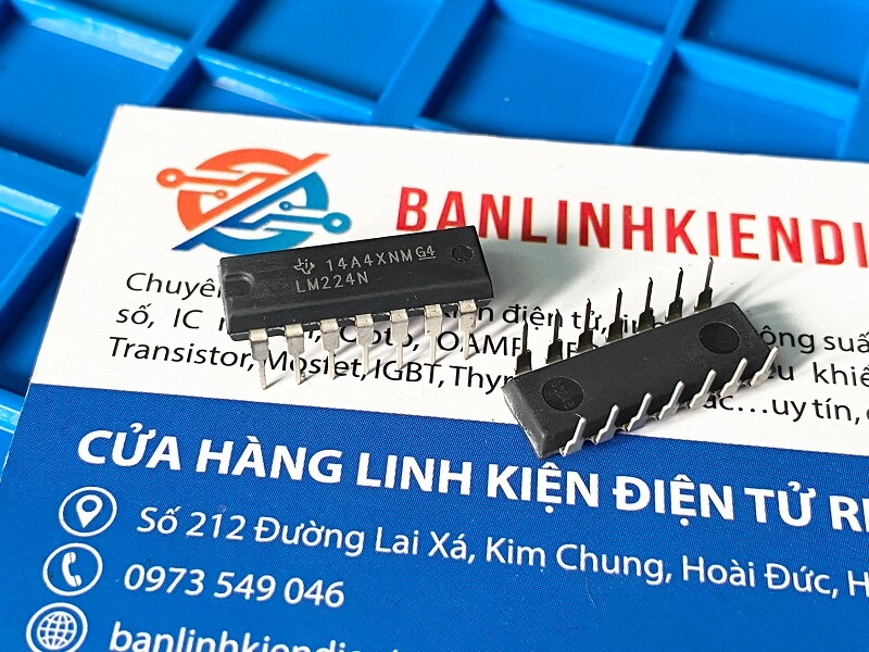 Alternative view of LM224N LM224 IC OPAMP DIP-14 (chính hãng)