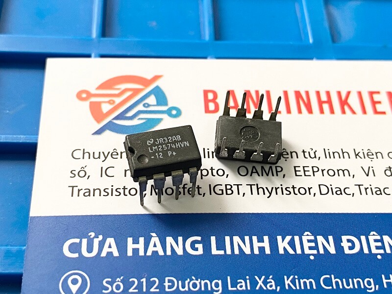 LM2574HVN-12, LM2574 IC DIP8