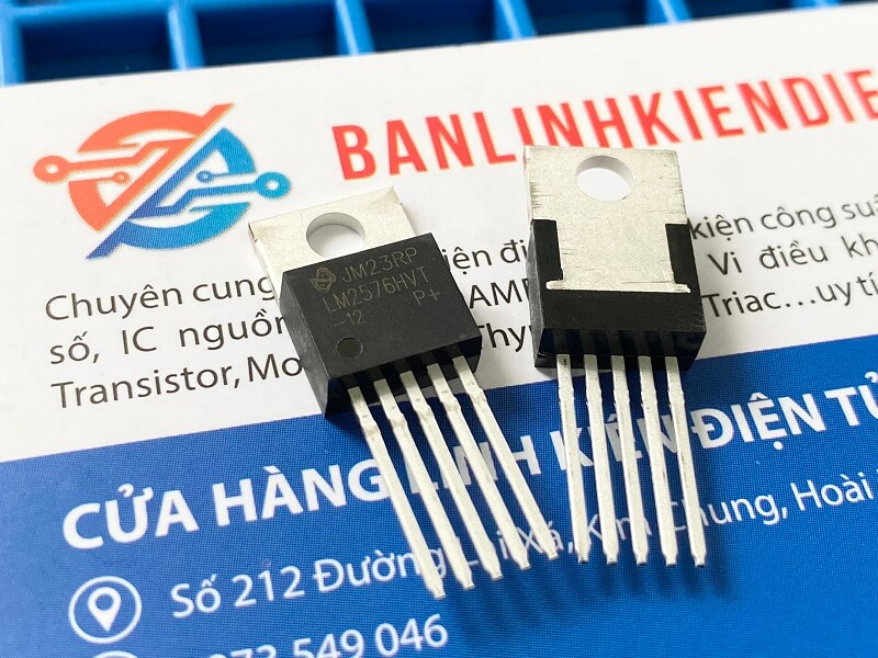 Alternative view of LM2576HVT-12, LM2576 IC nguồn TO-220