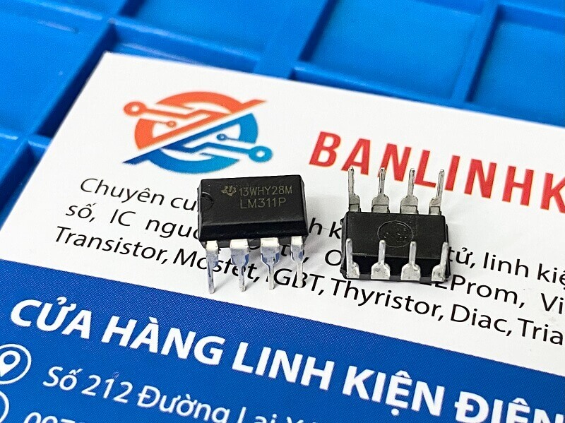 Alternative view of LM311P, LM311 IC thuật toán DIP-8