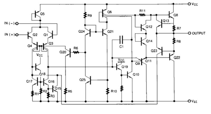 Alternative view of LM348 OAMP 4 cổng SOP-14