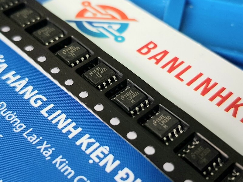 Alternative view of LM35DM LM35D Sop-8