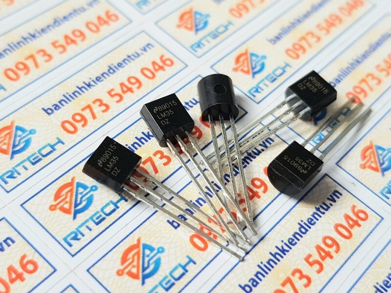 LM35, LM35D, LM35DZ, LM35CZ Cảm biến nhiệt độ TO-92