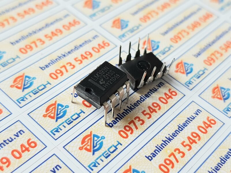 LM393N LM393P IC Khuếch đại thuật toán DIP-8