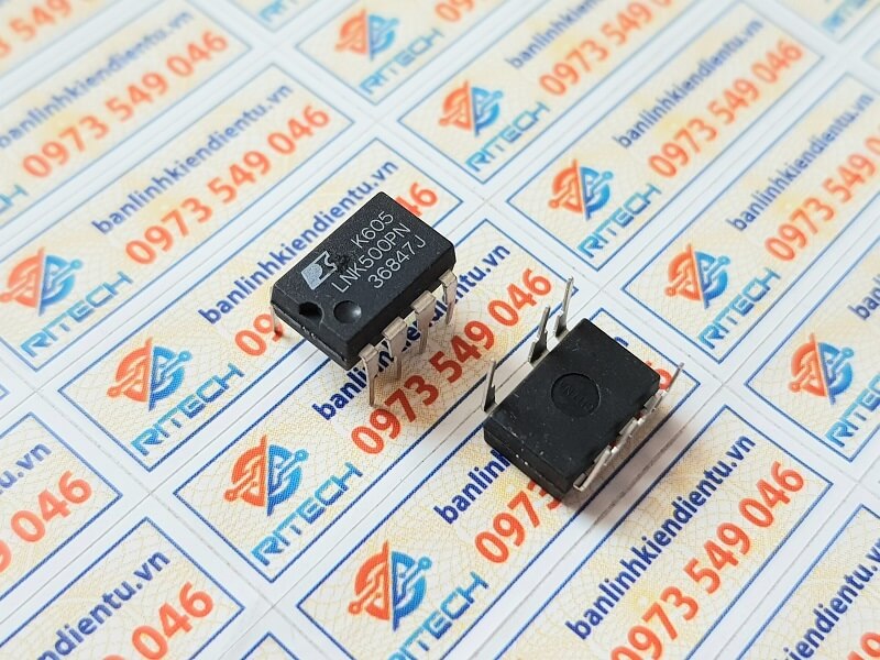 Alternative view of LNK500P LNK500PN LNK500 IC nguồn DIP-7