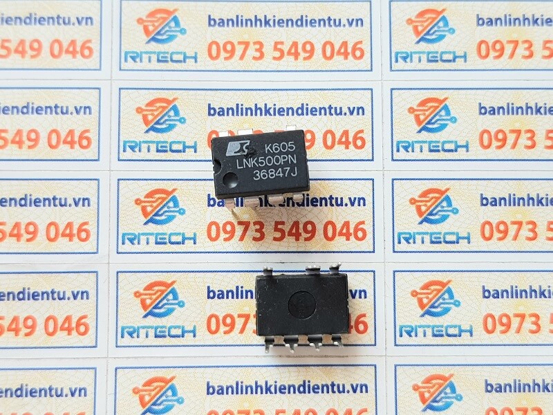 LNK500P LNK500PN LNK500 IC nguồn DIP-7 - Ảnh 3