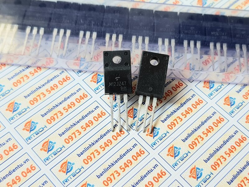 Alternative view of M12JZ47 Thyristor SM12JZ47 600V/12A TO-220F