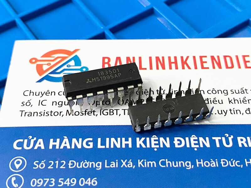 M51995AP, M 51995AP IC nguồn DIP-16