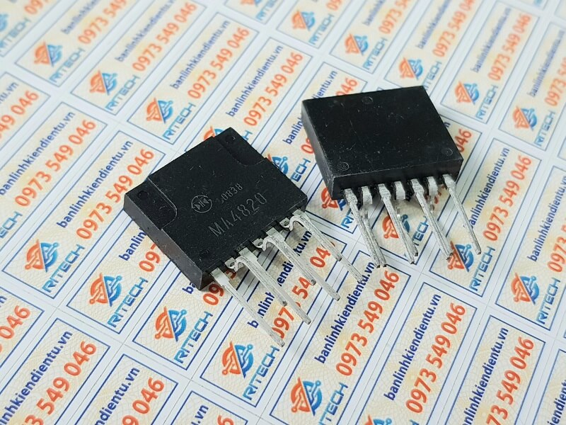 Alternative view of MA4820 IC Nguồn Chuyển Mạch ZIP-7 tháo máy