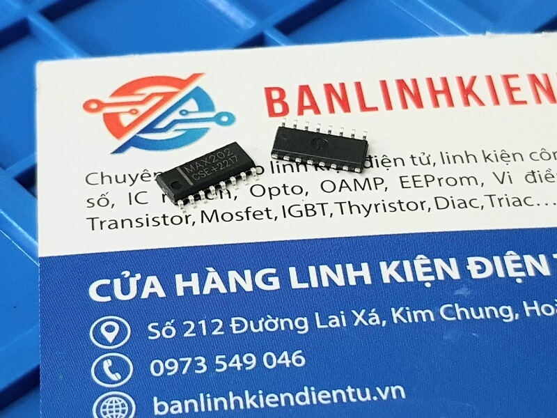 Alternative view of MAX202CSE, MAX202 IC Chuyên Dụng SOP-16