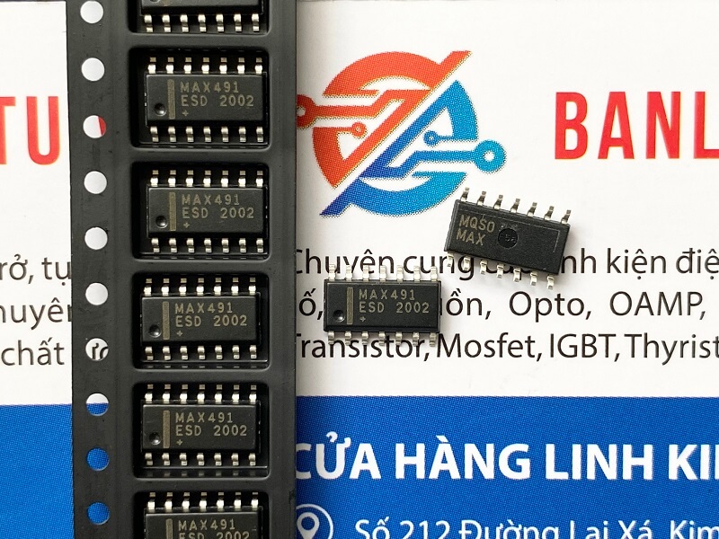 MAX491ESD SOP-14