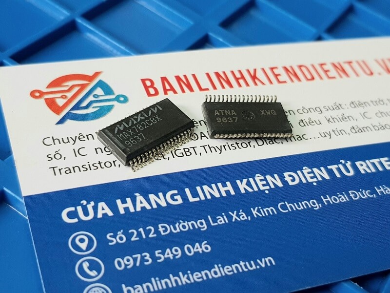 Alternative view of MAX782CBX MAX782 IC Chip SSOP36