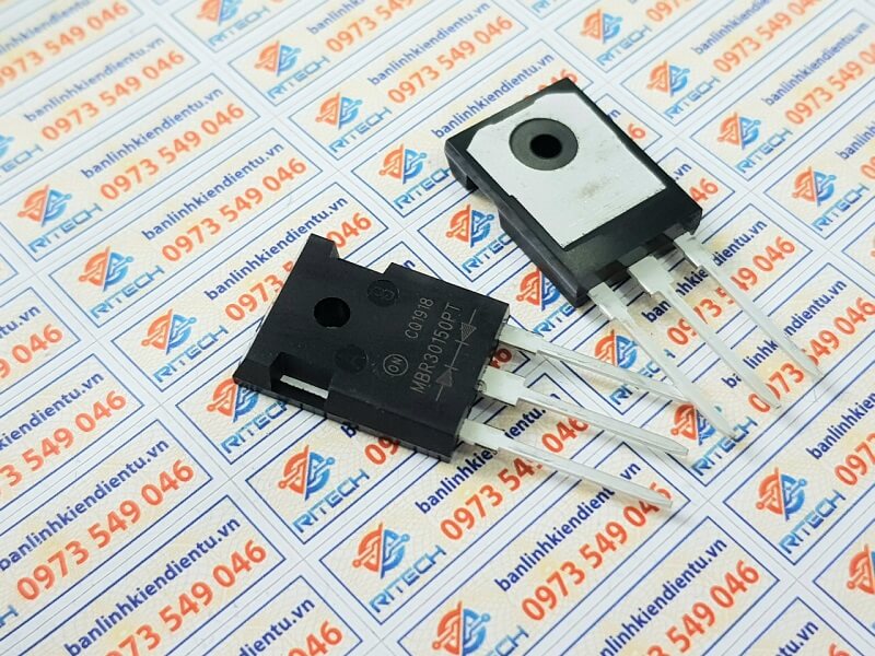 Alternative view of MBR30150PT 30CPQ150 Diode chỉnh lưu Schottky 150V 30ATO-247
