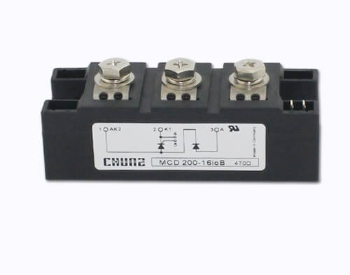 Alternative view of MCD56-16, MCD56A Thyristor 56A 1600V