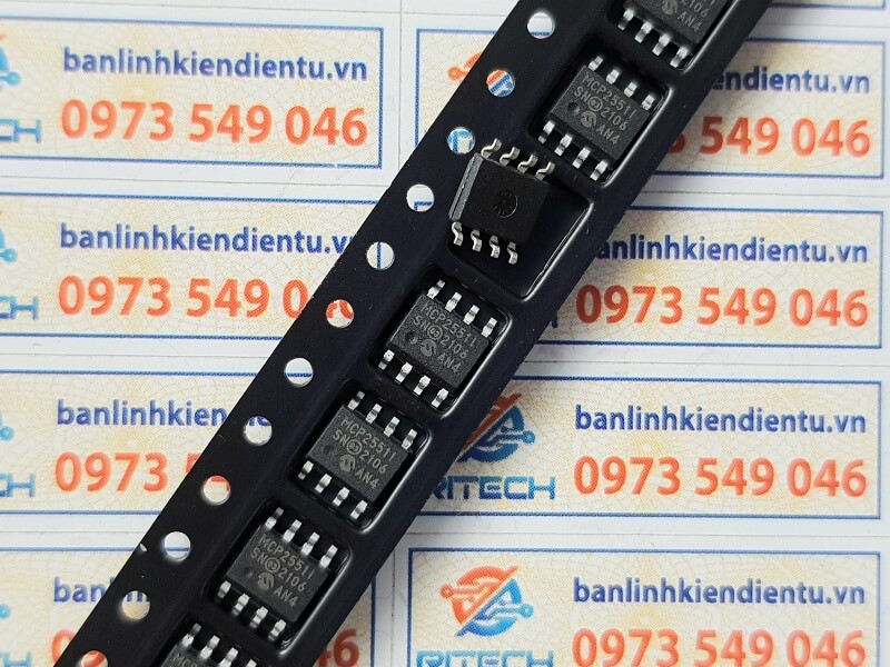 Alternative view of MCP2551I/SN MCP2551I IC chuyên dụng SN SOP-8
