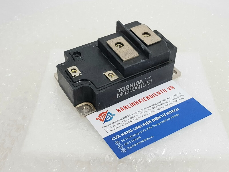 Alternative view of MG300Q1US1 Module IGBT TOSHIBA 300A/1200V (Tháo máy)