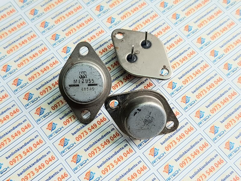 MJ2955 PNP Transistor 15A 60V TO-3 (Tháo Máy)