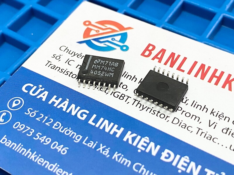 IC MM74HC4052WM MM74HC4052 SOP-16
