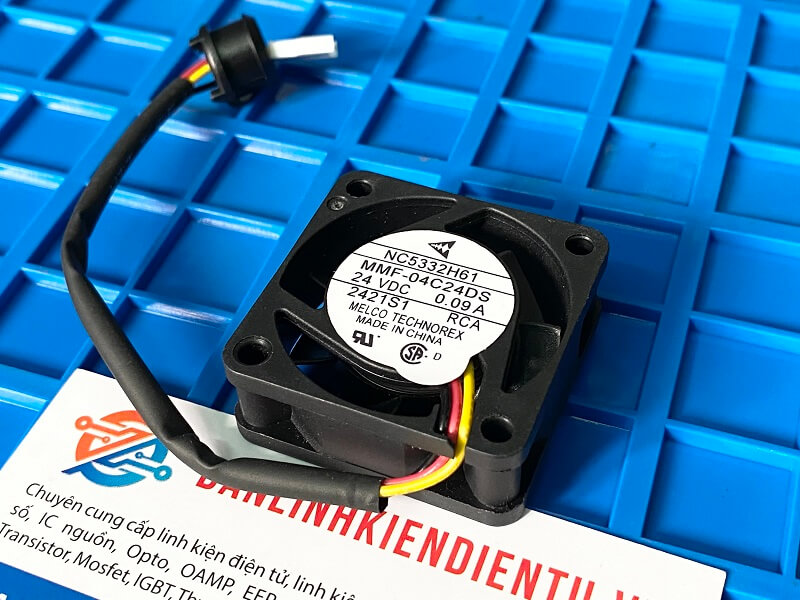 MMF-04C24DS-RCA NC5332H61 Quạt 0.09A 24VDC 40x40x15mm (loại xịn)