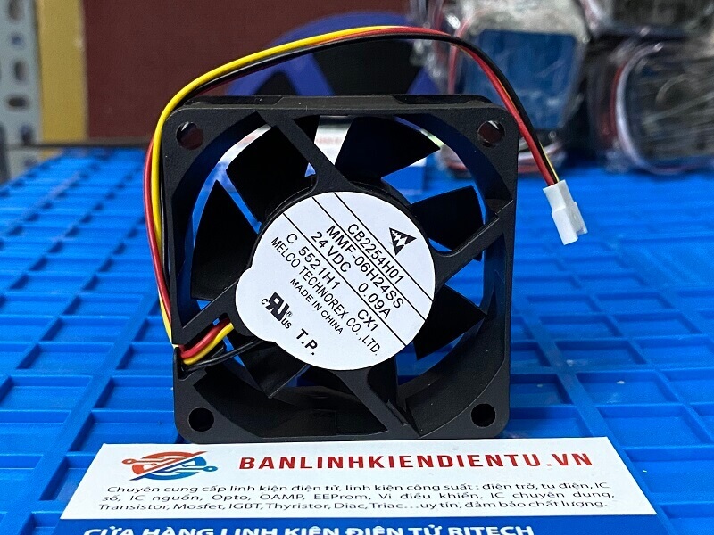 MMF-06H24SS-CX1 24V 0.09A kích thước 60x60x25mm