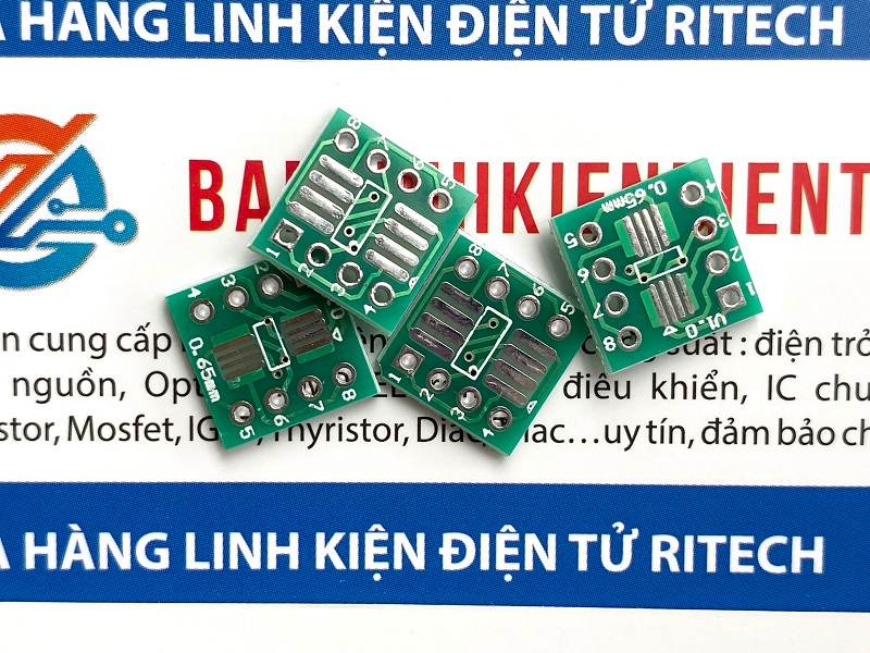 Mạch chuyển đổi SOP8 SSOP8 TSSOP8 sang DIP8