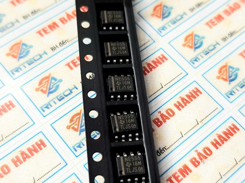 NE555 IC tạo dao động SOP-8