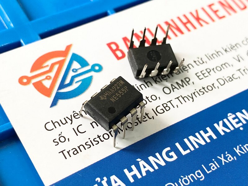 IC NE555P NE555 Tạo Xung Dao Động DIP-8 hàng nhập khẩu