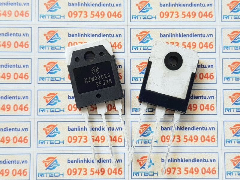 NJW0302G Transistor PNP 15A/250V/150W TO-3P (Hàng thường)