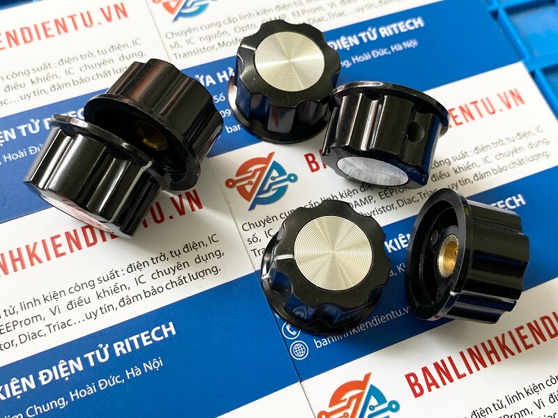 Núm vặn chiết áp công suất MF-A03 27x15.5mm