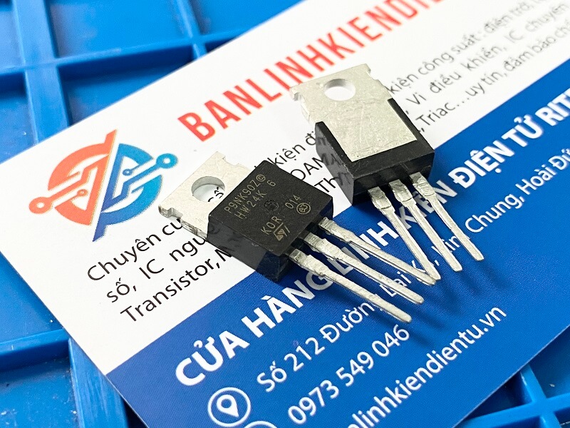 P9NK90Z, STP9NK90Z Mosfet kênh N 8A 900V TO-220
