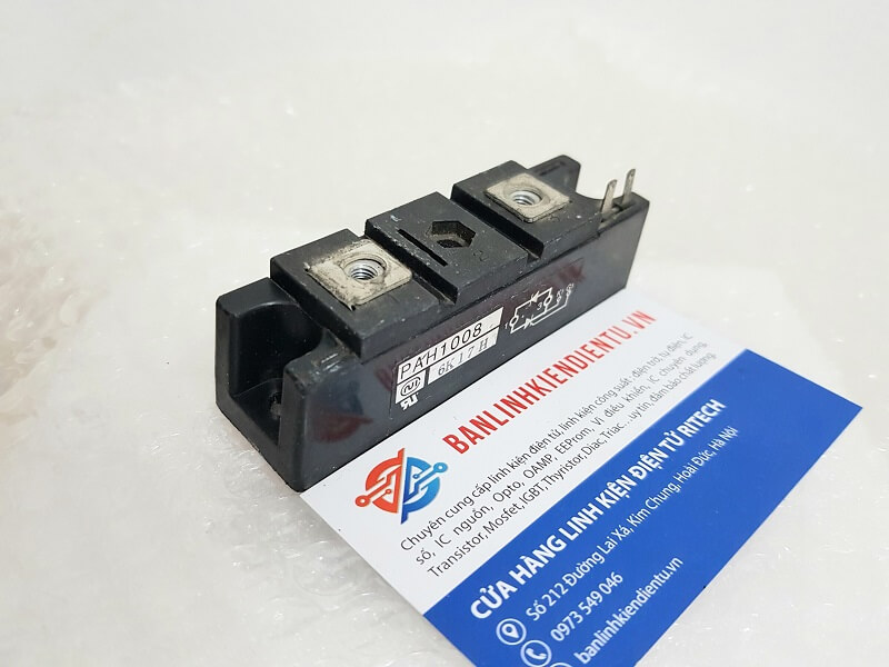 Alternative view of PAH1008 Module Thyristor 222A/800V (Tháo máy)