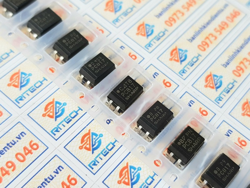 PC817, PC817C, PC 817 Opto Driver SOP-4 hàng nhập khẩu - Ảnh 4