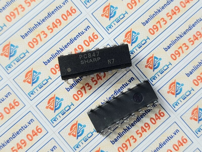 PC847 PC847-4 Opto DIP-16