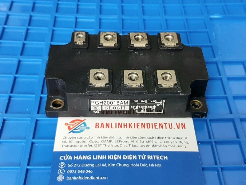 Alternative view of PGH20016AM Diode cầu 3 pha+ Thyristor 200A 1600V (Tháo máy)