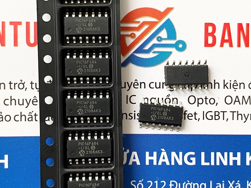 PIC16F684-I/SL IC chuyên dụng SOP-14