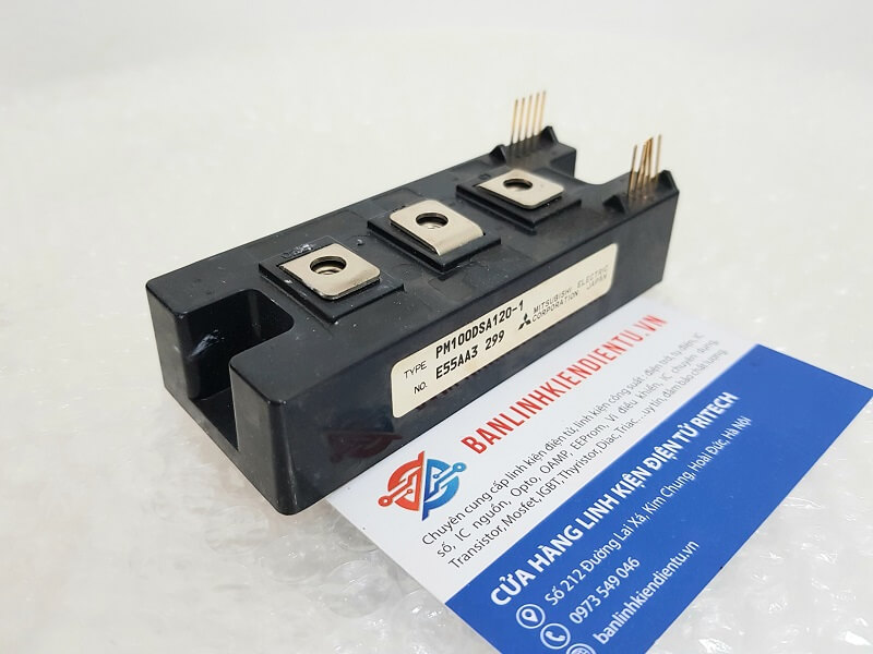 PM100DSA120-1 Module IGBT Mitsubishi 100A/1200V (Tháo máy)