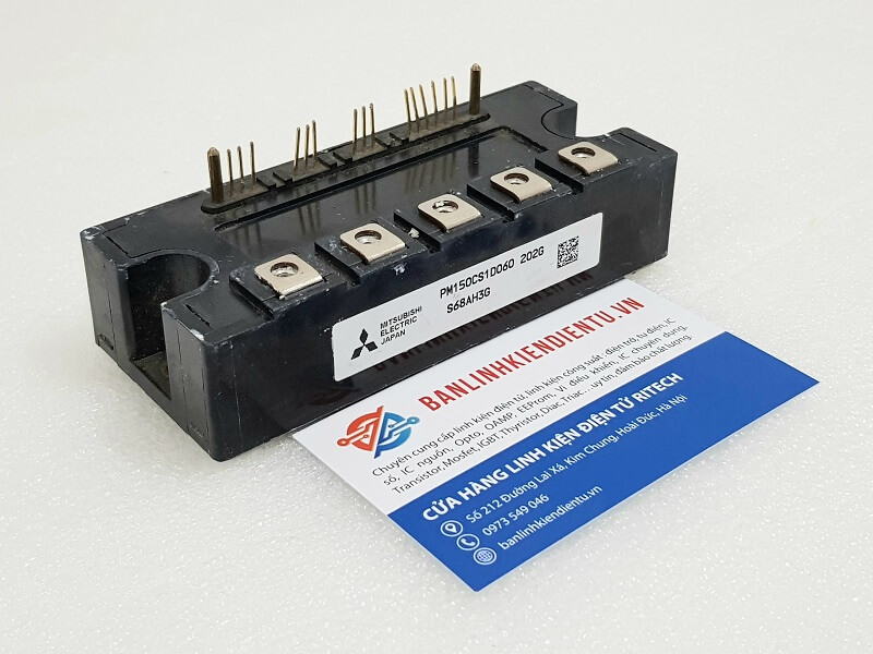 PM150CS1D060 IGBT Mitsubishi 150A 600V Tháo máy