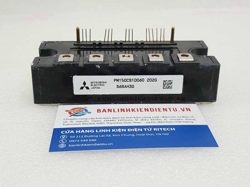 Alternative view of PM150CS1D060 IGBT Mitsubishi 150A 600V Tháo máy