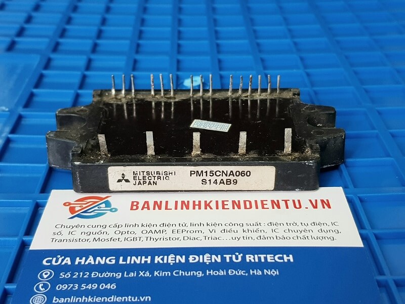 PM15CNA060 IGBT MITSUBISHI 15A 600V ( tháo máy )
