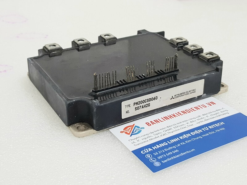 PM200CSD060 Module IGBT 3 Pha Mitsubishi 200A 600V