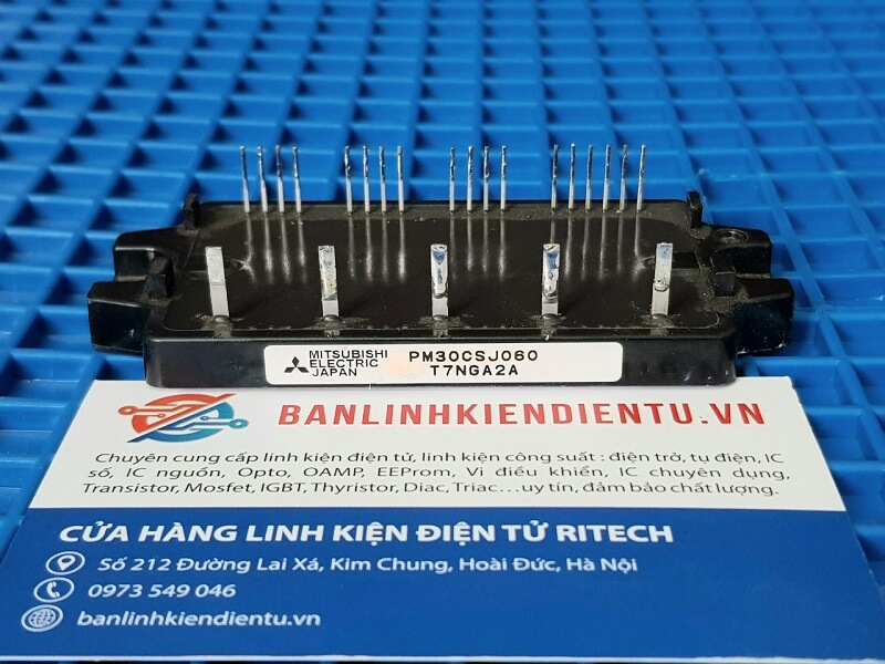PM30CSJ060 Module IGBT Mitsubishi 30A-600V Tháo Máy