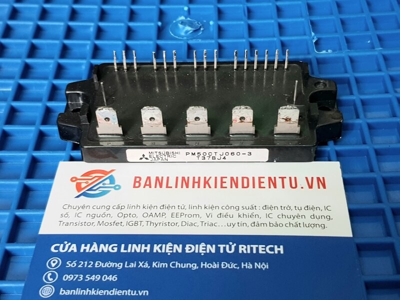 Alternative view of Module IGBT PM50CTJ060-3 PM50CTJ060 dòng 50A 600V (Tháo máy)