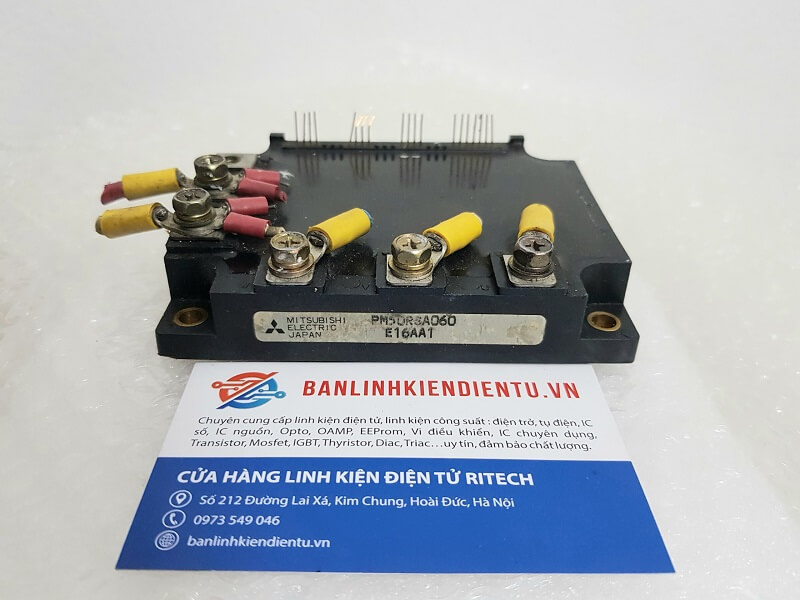 PM50RSA060 Module IGBT 3 Phase 600V/50A (Tháo máy)